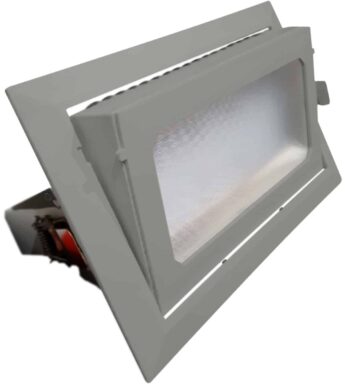 DOWNLIGHT RECTANGULAR 40W GRIS