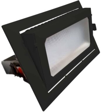 DOWNLIGHT RECTANGULAR 40W NEGRO