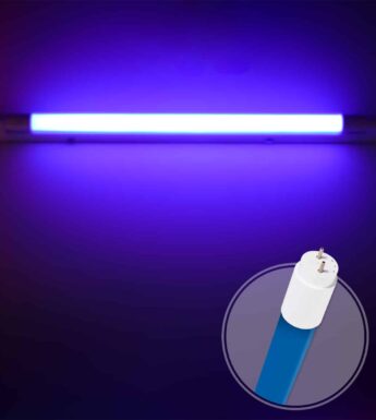 T8 – TUBO LED AZUL – NANOPLÁSTICO – G13